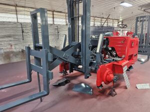 Moffett repair and repainting services.