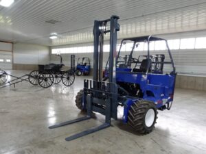 Princeton piggyback forklifts are the second most popular brand of truck mounted forklifts.
